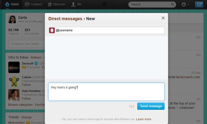 You can now post videos and send group messages on twitter