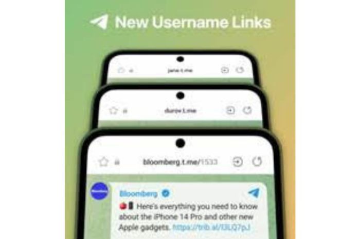 Telegram emoji reactions status profile link update