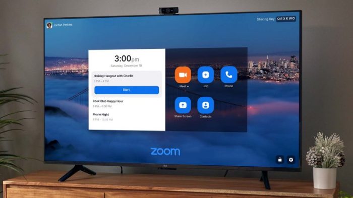 Amazon fire tv omni series zoom app