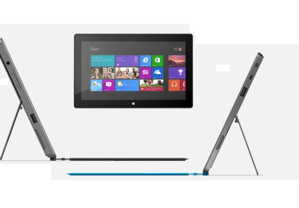 Microsoft surface tablet ipad competition price specs