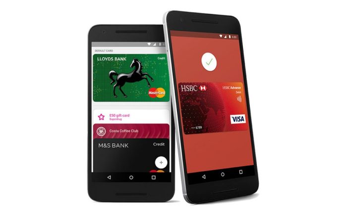 Android pay uk announced