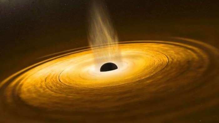 Accretion disk visualization Black hole disks are like cake watch this cosmic simulation to see why theyre so fluffy