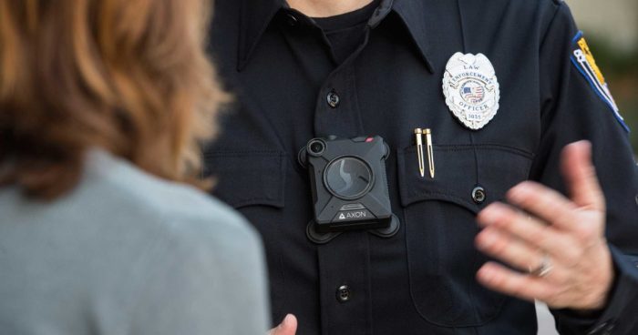 New york city police department body camera vievu le 5 exploded recall