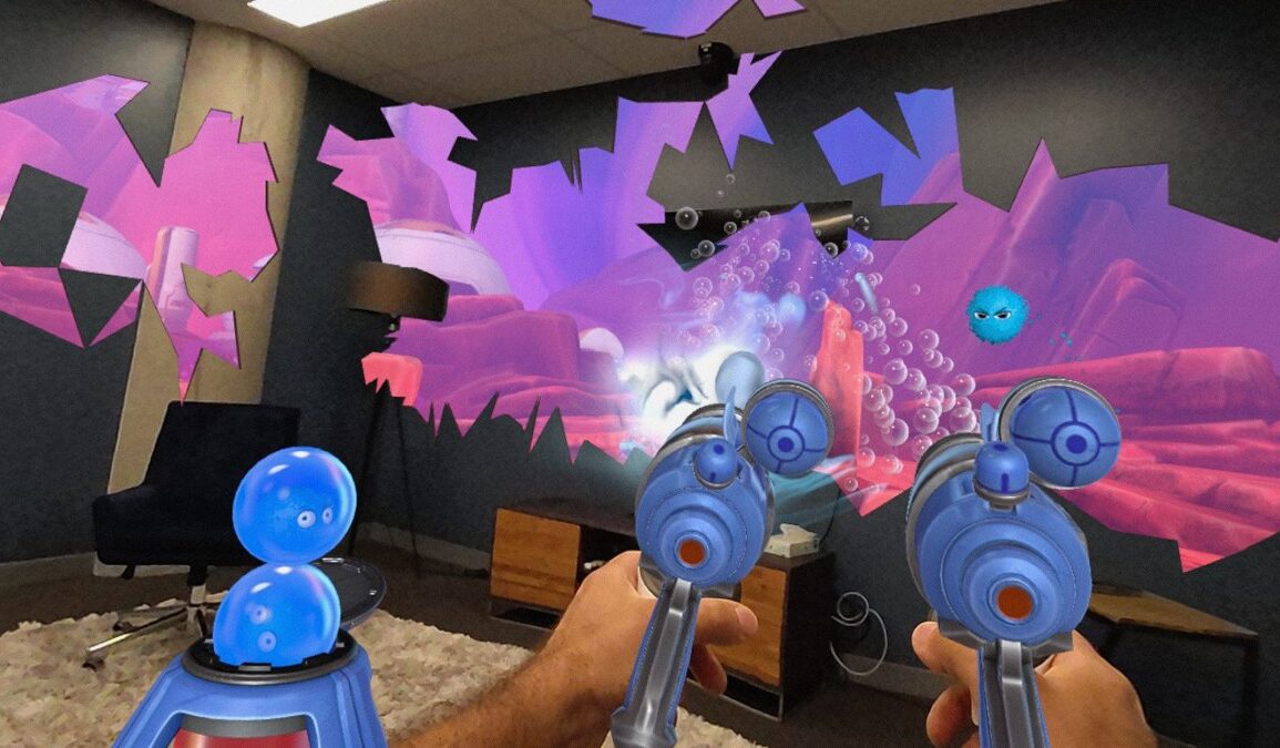 Meta quest 3 mixed reality chores