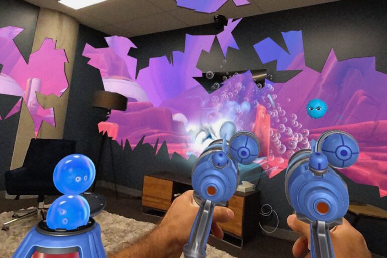Meta quest 3 mixed reality chores