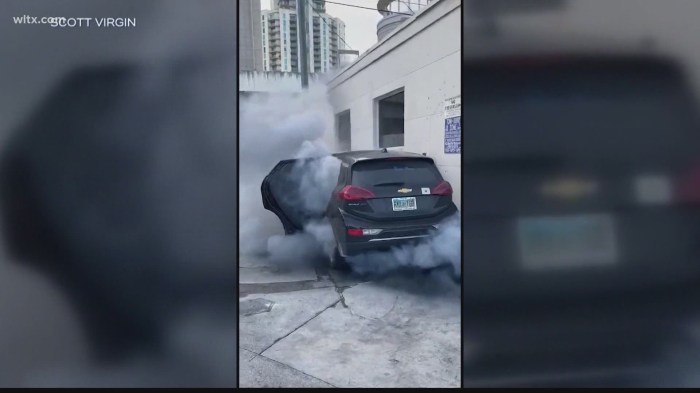 Gm chevy bolt fires recall fix software update not working