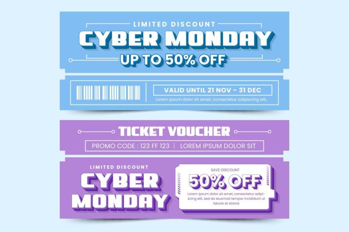 Cyber Monday voucher or coupon design template 13992175 Vector Art at ... Score an xbox wireless controller for only 35 with this cyber monday coupon code