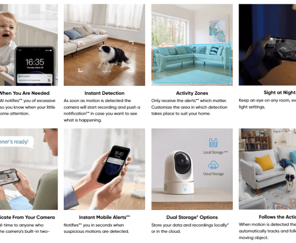 Anker eufy smart display e10 security live camera feed