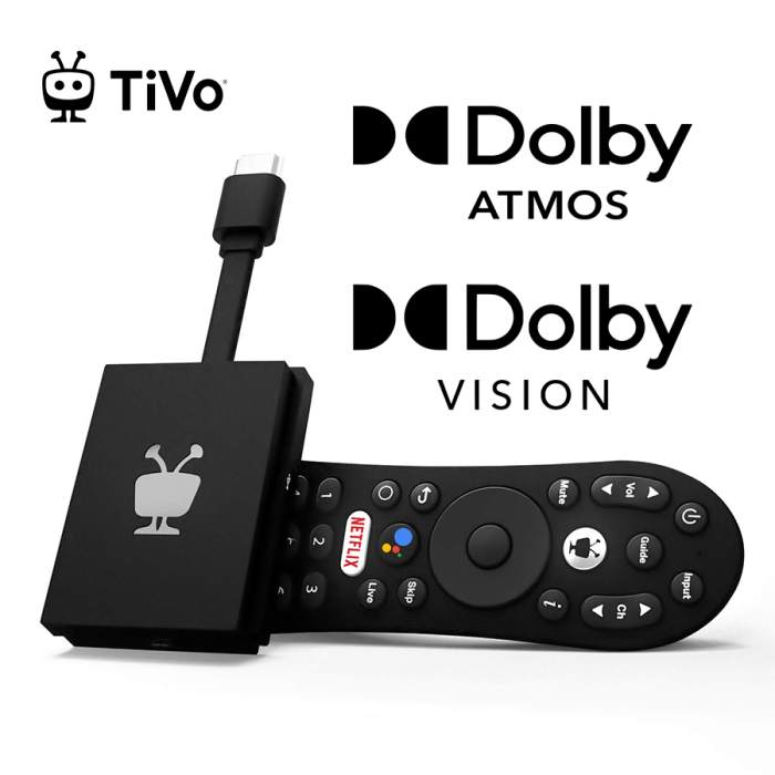 Tivo stream 4k release date news features streaming dongle hdmi