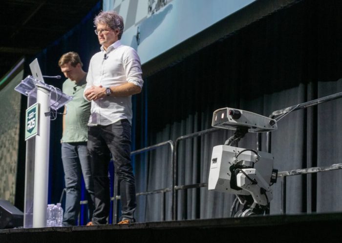 Disney imagineering robot groot bipedal free walking
