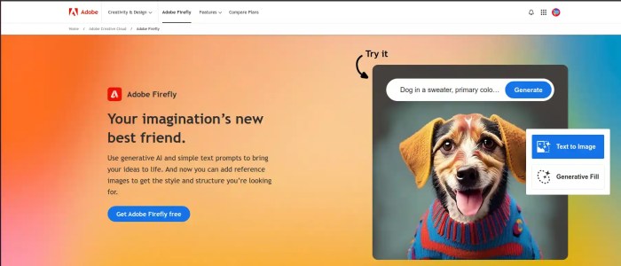 Adobe introduces Firefly, a family of new creative generative AI Adobe summit genstudio ai firefly marketing platform