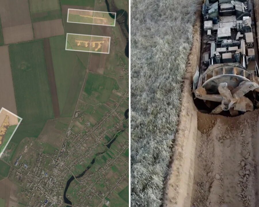 Ukraine russian nato satellitenbilder digitalglobe satellites zeigt truppen imagery russischen russlands truppe diffonde confine satellitari ucraina russe spiegel forces poised