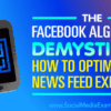 Facebook friends only feed algorithm
