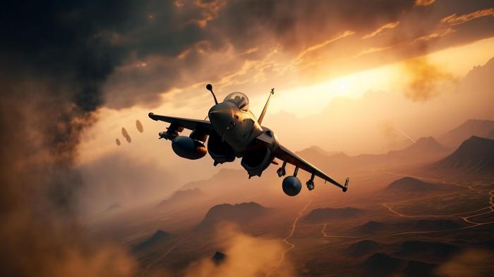 Ai flew a fighter jet for 17 hours