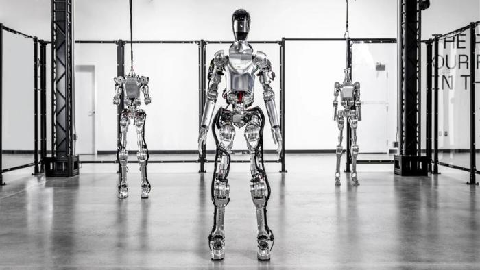 Ai brains in a humanoid robot meet figure 02