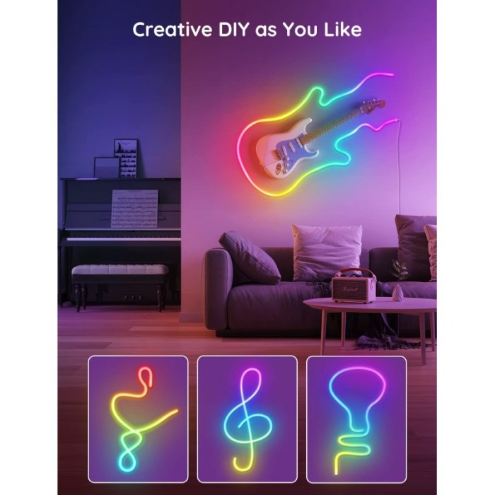 Get some fancy rgb govee neon rope lights and save 40