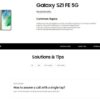 Latest galaxy s21 fe leaks show phone missing one big thing