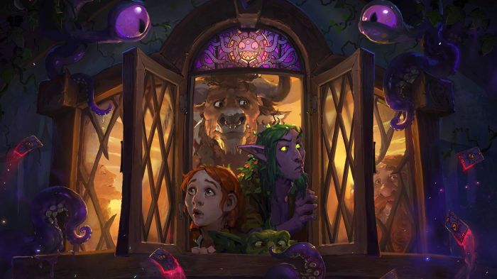 Gods whispers old hearthstone dlc arrives week next gadgets geeky video Hearthstone old gods exapnsion standard wild formats