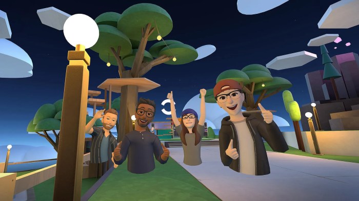 Facebook oculus horizon home social vr space connect