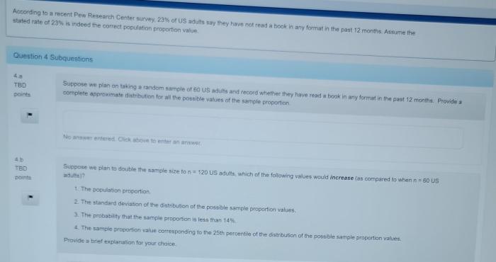 Us printed book reading rate steady pew study