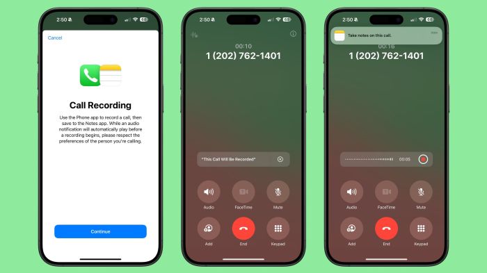 Apple ios 18 1 developer beta iphone call recording transcription
