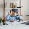 What in the world is obama looking at in virtual reality