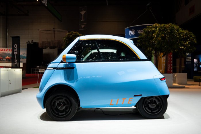 The microlino electric bubble car