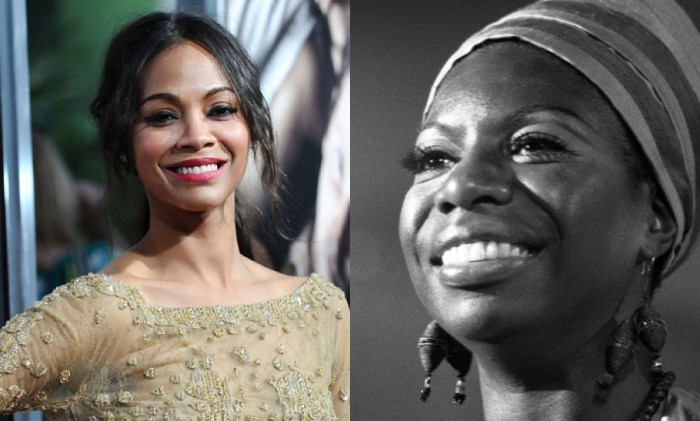 Nina simone movie trailer zoe saldana