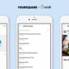 Reddit location tags mobile posts foursquare