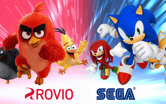 Sega sammy acquires rovio angry birds developer mobile games