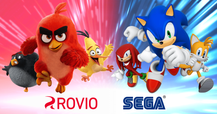 Sega sammy acquires rovio angry birds developer mobile games