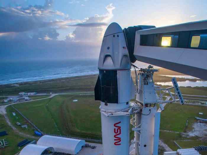 Spacex crew dragon mission launch nasa commercial space travel tourism