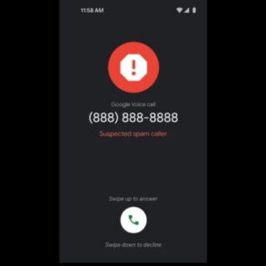 Google voice spam call warning enhanced protection