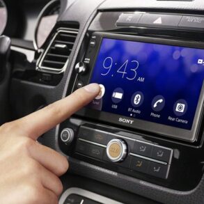 Cadillac infotainment system safety apple carplay android auto