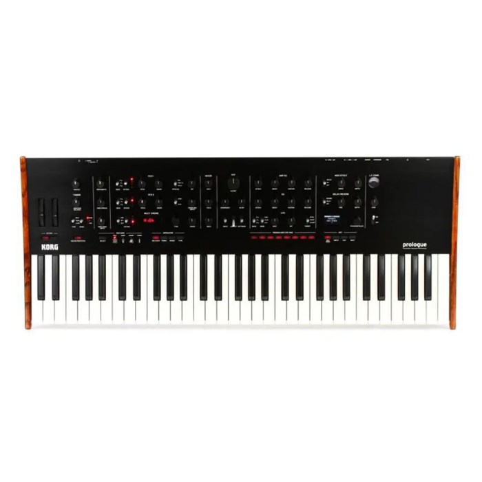 Korg prologue polyphonic synth program effects namm