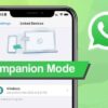 Whatsapp beta companion mode