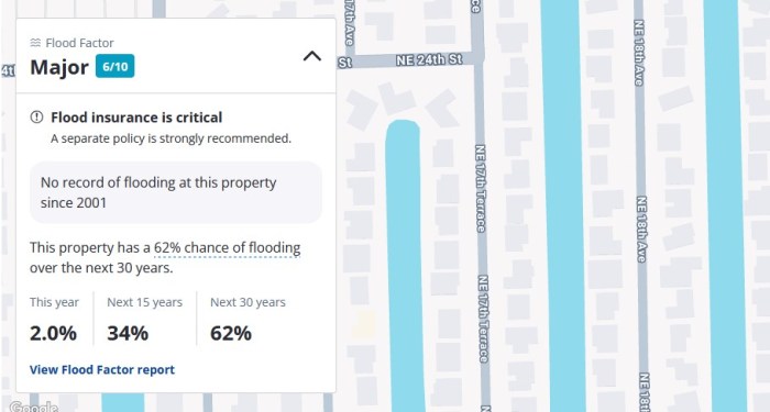 Zillow adds climate risk data to for sale home listings