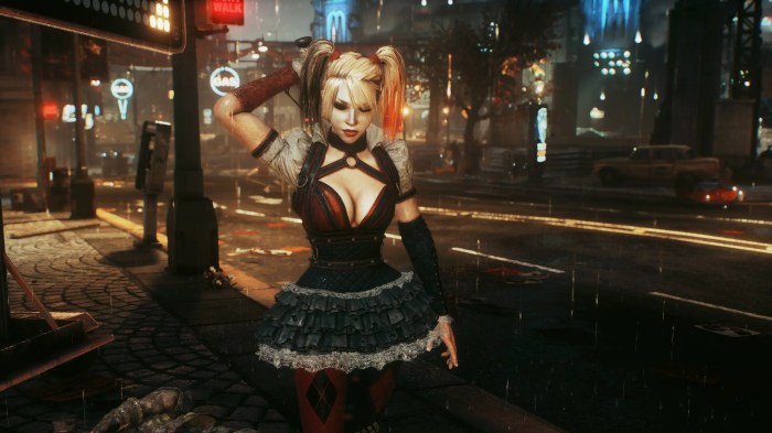 Batman arkham knight mod pc harley quinn robin joker