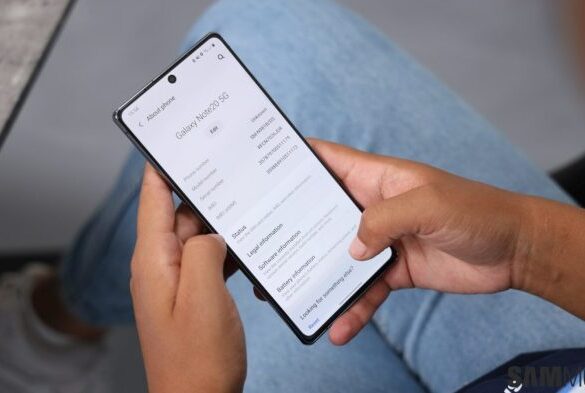 Samsung galaxy note 20 and note 20 ultra are already receiving their first software update