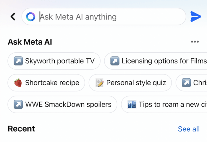 Meta ai preference based answers feature rollout