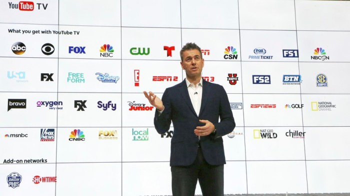 Youtube streaming tv service announced hd live cable channels