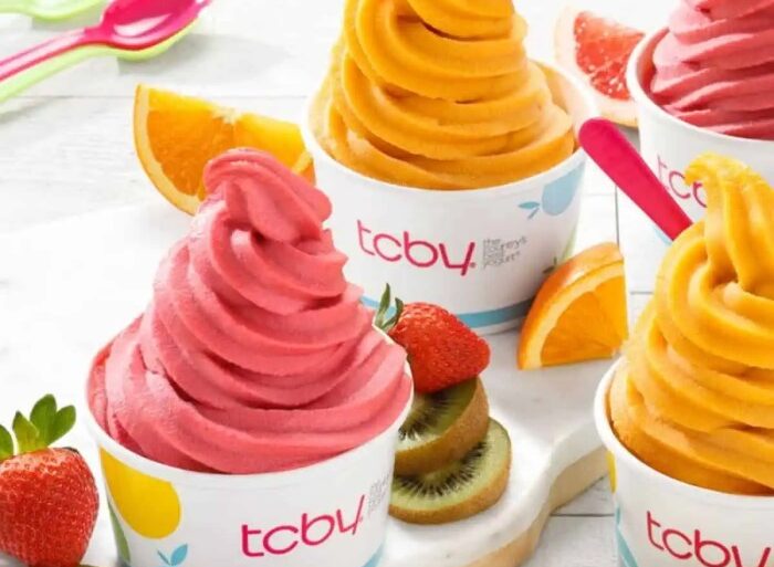 Frozen yogurt pods exist wim yogurt