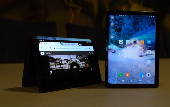 Royole flexpai flexible display foldable smartphone tablet pricing features release date