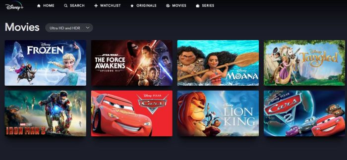 Disney plus four simultaneous streams 4k pricing features benefits