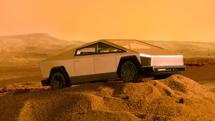 Is teslas cybertruck a truck or boat elon musk claims both