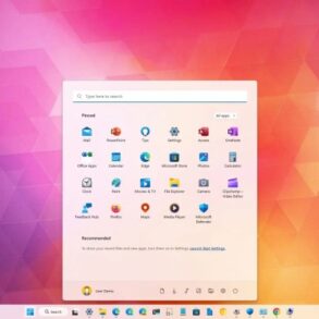 Microsoft windows 11 start menu companions