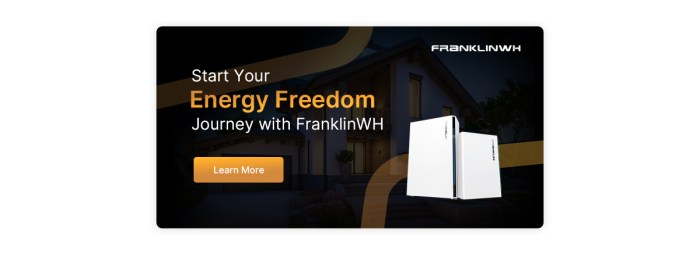 Franklinwh upgrades its batterys capacity power and warranty