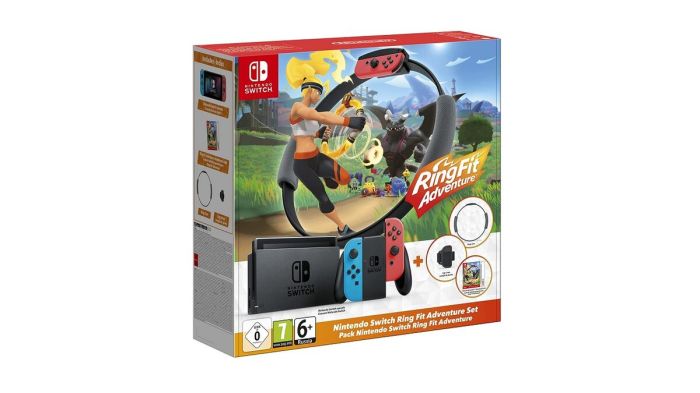 Ring fit adventure nintendo switch fitness game price release date