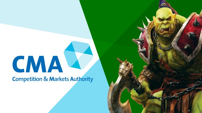 Microsoft activision blizzard deal uk cma comments