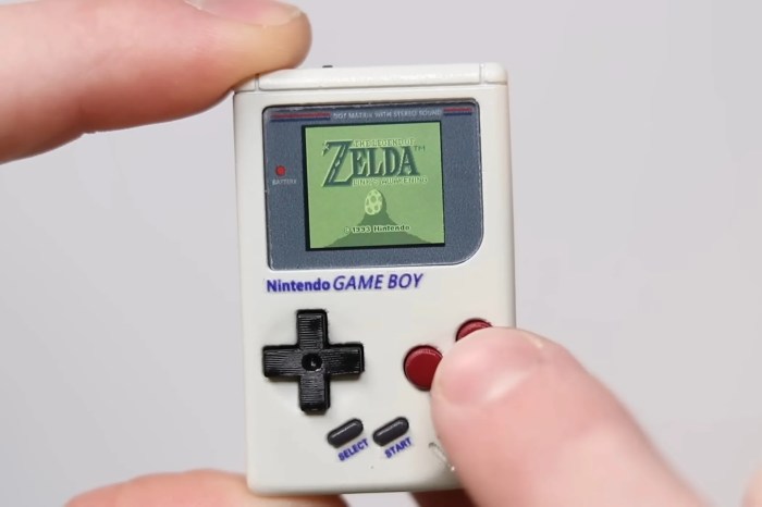 This hacked game boy hides a raspberry pi and hundreds of games